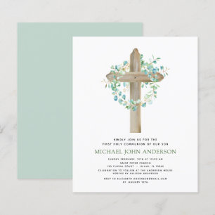 Papier Budget Première Communion Sainte Verdure Eucalyptu