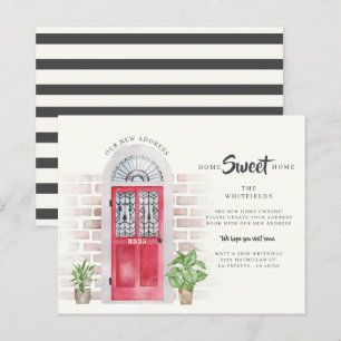 Papier Budget que nous avons déplacé Faire-part de déplac