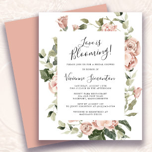 Papier Budget Rose Floral Amour est la Fête des mariées f