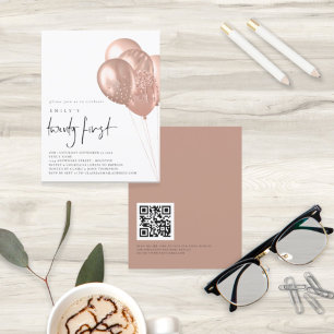 Papier Budget Rose Gold Balloons