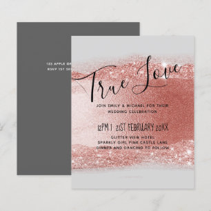 Papier Budget Rose Parties scintillant or  Foil Look Mari