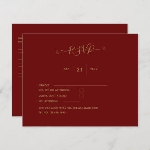 Papier Budget RSVP Bourgogne
