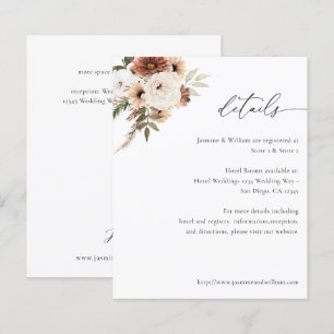 Papier Budget Rustique Neutre Boho Détails Floral S2