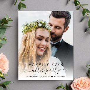 Papier Budget Script Photo Mariage Réception invitation