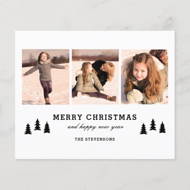 Papier Budget Simple 3 Photo Holiday (Devant)