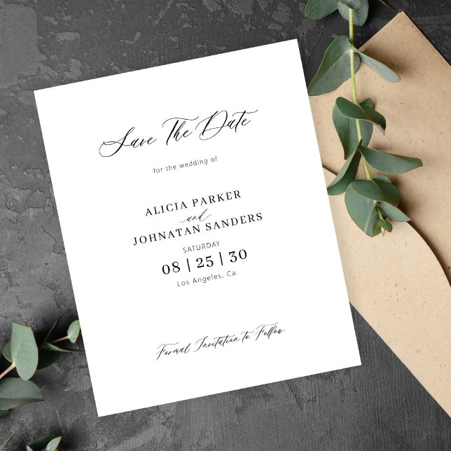 Papier Budget simple mariage minimaliste enregistrer la d (Créateur téléchargé)