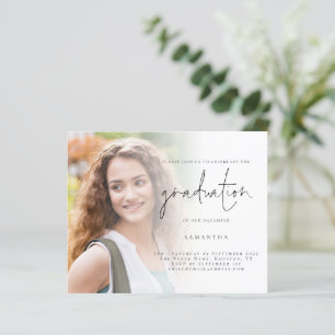 Papier Budget Simple Photo Script 2022 Invitation de dipl