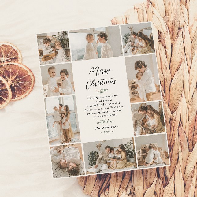 Papier Budget | Souvenirs À feuillage persistant | 10 Noë (Créateur téléchargé)