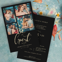 Papier Budget Soyez notre devis Invité Mariage fantaisist