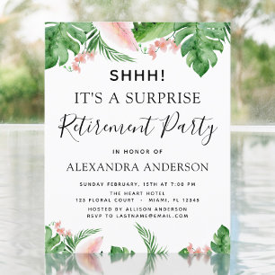 Papier Budget Surprise Retraite Parti Tropical