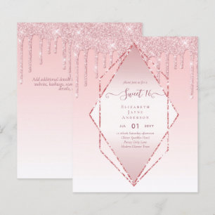 Papier BUDGET SWEET16 Parties scintillant de séchage Glam