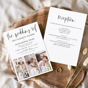 Papier Budget Tout en Un Le Mariage Minimaliste