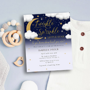 Papier Budget Twinkle Twinkle Little Star Baby Sprinkle