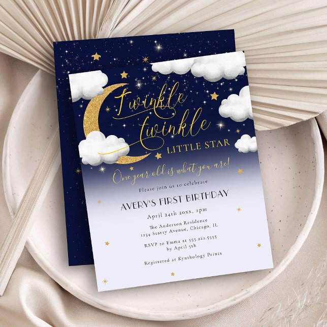 Papier Budget Twinkle Twinkle Little Star Premier Anniver (Créateur téléchargé)