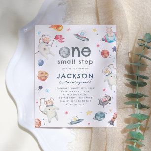 Papier Budget Un espace petit pas 1ère fête d'anniversa