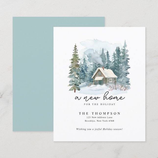 Papier BUDGET Vacances Nouvelle Maison Écriture manuscrit (Devant / Derrière)