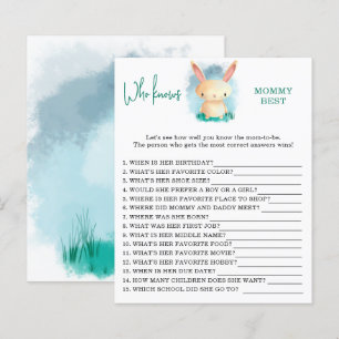 Papier Bunny Qui connaît maman mieux