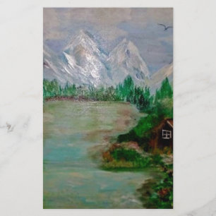 Papier CABINE dans la MONTAGNE