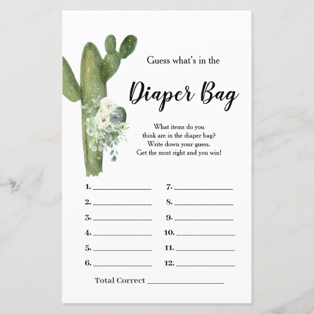Papier Cactus Fleurs blanches Taco à propos Amour Sac cou (Devant)
