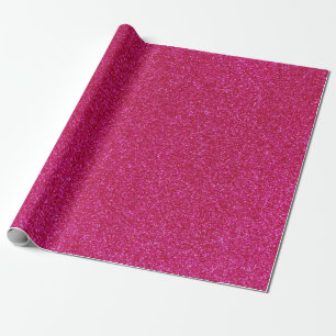 Papier Cadeau 07 Parties scintillant rose chaud Imprimer