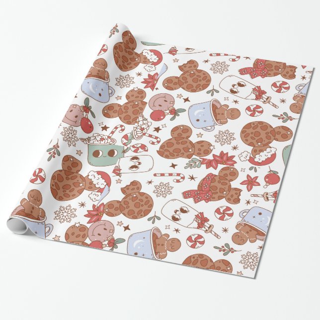 Papier Cadeau 12 Jours super de cadeaux de Noël (Déroulé)