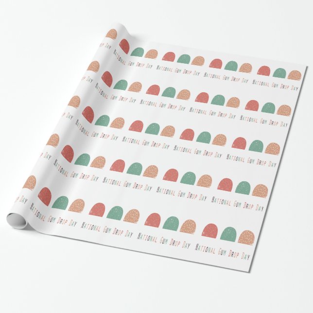 Papier Cadeau 15 février - jour de boule de gomme - jour (Déroulé)