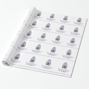 Papier Cadeau 16ème anniversaire Gâteau-Personnalisé par lava
