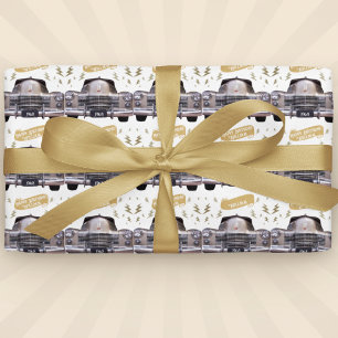 Papier Cadeau 1940 Cadillac Anniversaire Jalon Personnalisé