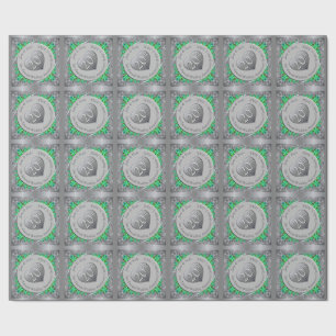 Papier Cadeau 20e anniversaire du Mariage Emerald Platinum