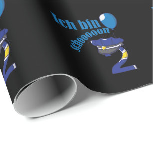 Papier Cadeau  2. Date de naissance Patrol Garçons Enfants Poli