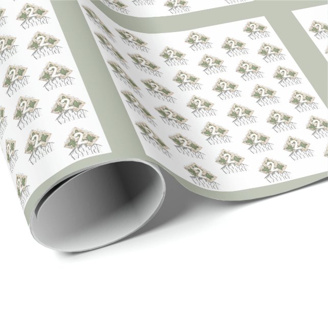 Papier Cadeau 2 Post-It Guerrier de la Montagne (Coin rond)