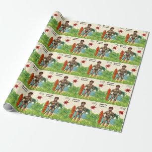 Papier Cadeau 40e anniversaire 💪 🤣 Mens Funny Bodybuilder Musc
