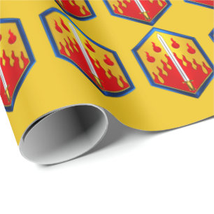 Papier Cadeau 48e brigade chimique "Proven In Battle"