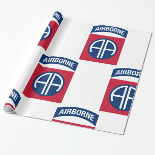 Papier Cadeau 82e division aéroportée Insignia