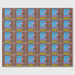 Papier Cadeau 83e anniversaire : Regard amusant et urbain inspir