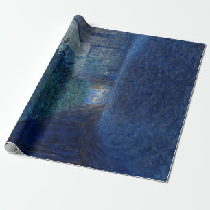 Papier Cadeau À Dusk (Paysage De Nuit) (Scène Du Soir)