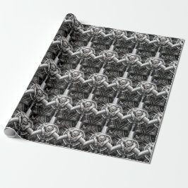 Papier Cadeau À l'intérieur d'une hélice