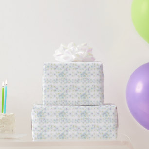Papier Cadeau À petits pois en Baby shower Pastel Colours