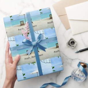 Papier Cadeau Aaah... papier d'emballage de retraite