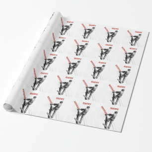 Papier Cadeau Aboriste Arbre chirurgien Noël cadeau cadeau cade