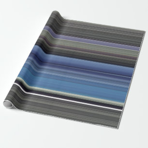 Papier Cadeau Abstract #1: Blue and grey