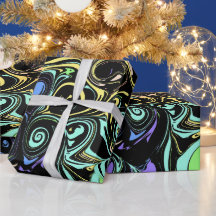 Abstract colorful swirls