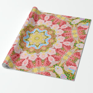 Papier Cadeau Abstract modern mosaic kaleidoscopic