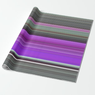Papier Cadeau Abstrait #1 : Violet et gris
