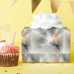 Papier Cadeau Abstraite explosion cosmique