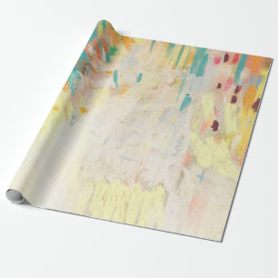 Papier Cadeau Abstraite texture crayon vive. Pastel texturé