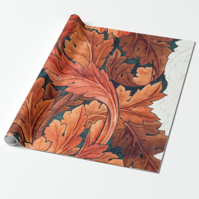 Papier Cadeau Acanthus (1879-1881) (Déroulé)