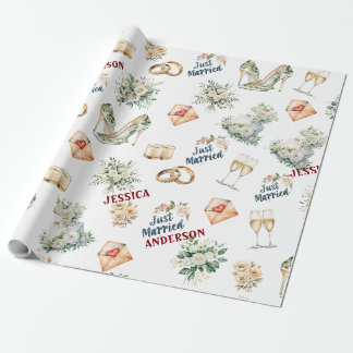 Papier Cadeau Accessoires Nuptiaux Trenby Pour Mariage