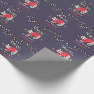 Papier Cadeau Accrocher autour des vacances d'amusement de