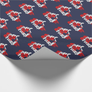 Papier Cadeau Accueil du Canada Carte de hockey Enveloppe cadeau
